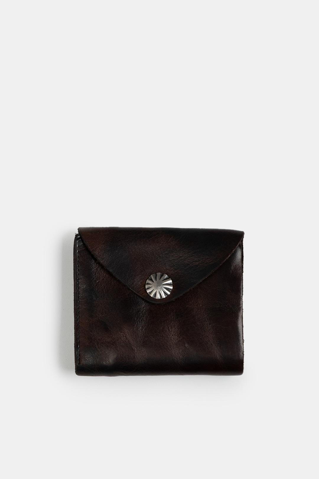 [RESTOCK] (CO) CONCHO LEATHER WALLET DARK BROWN