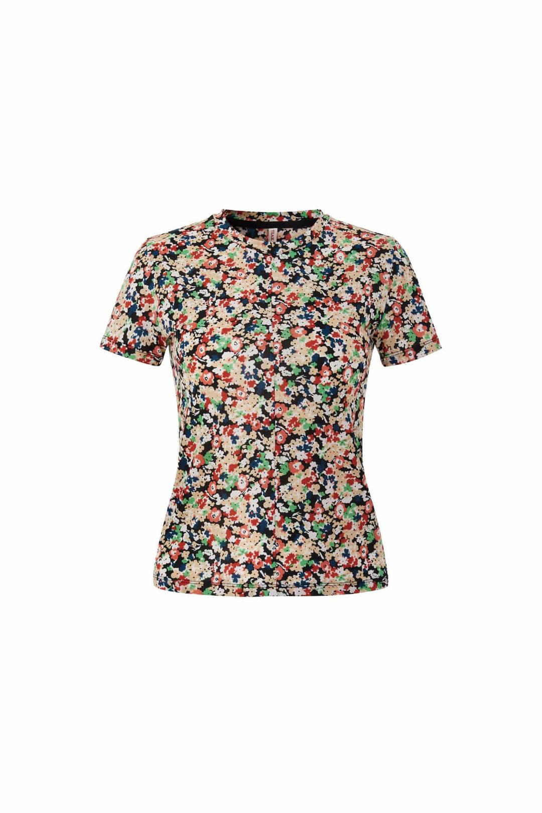 SLIM T-SHIRT (FLORAL)