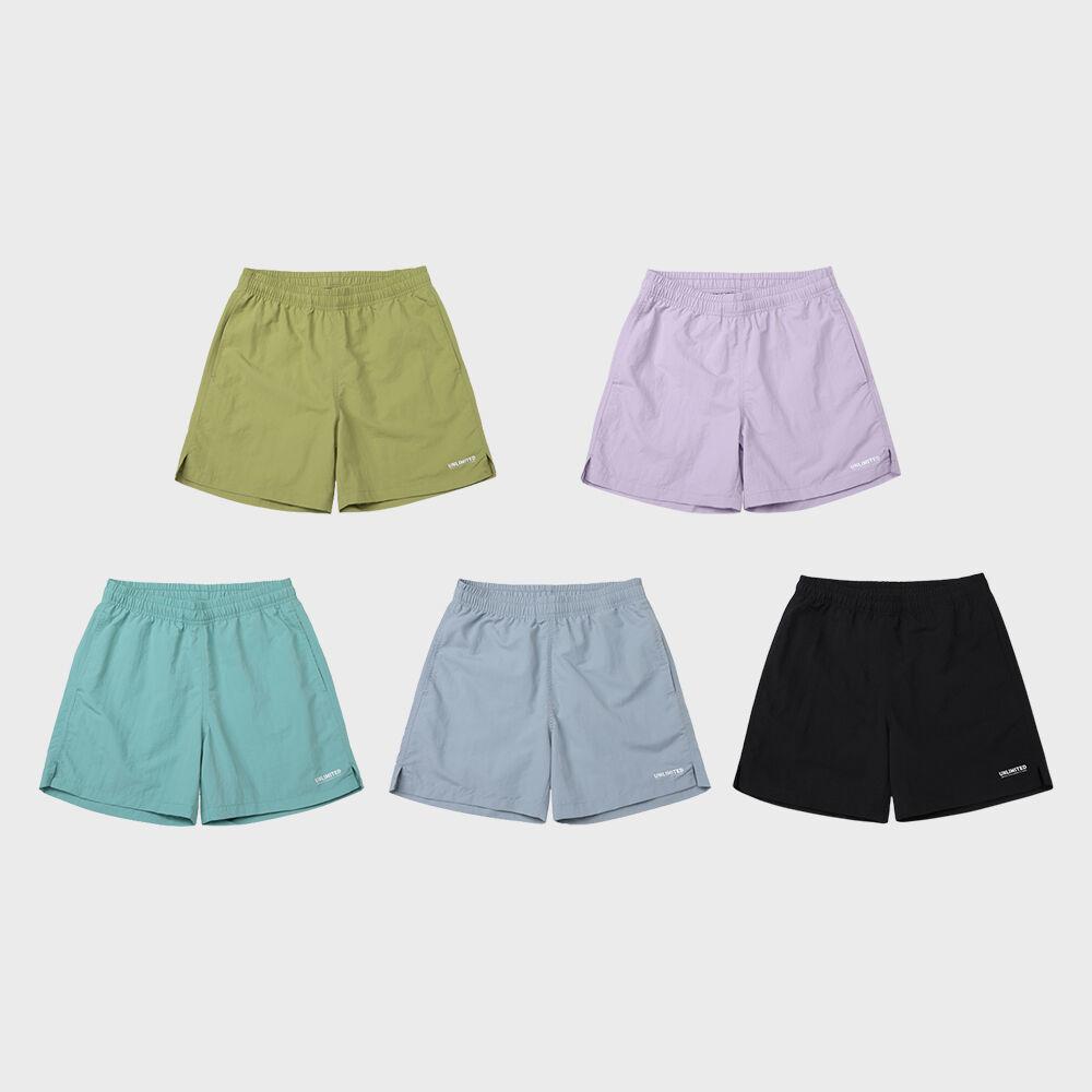 [1+1] 나일론 밴딩 반바지 (5color)