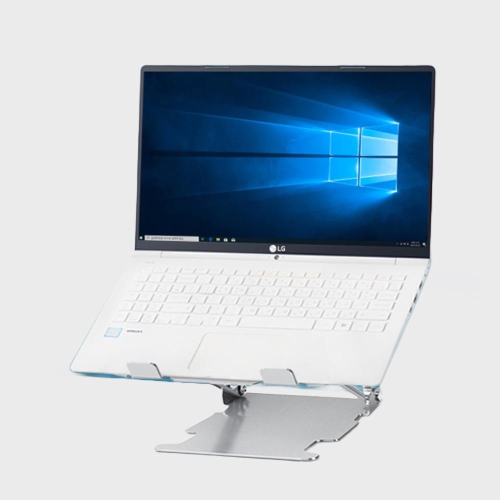 엔보우 알루미늄 노트북 태블릿 스탠드 거치대 받침대 F145