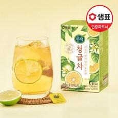 [샘표] 순작 콜드브루 0kcal 과일허브티 청귤차 20T