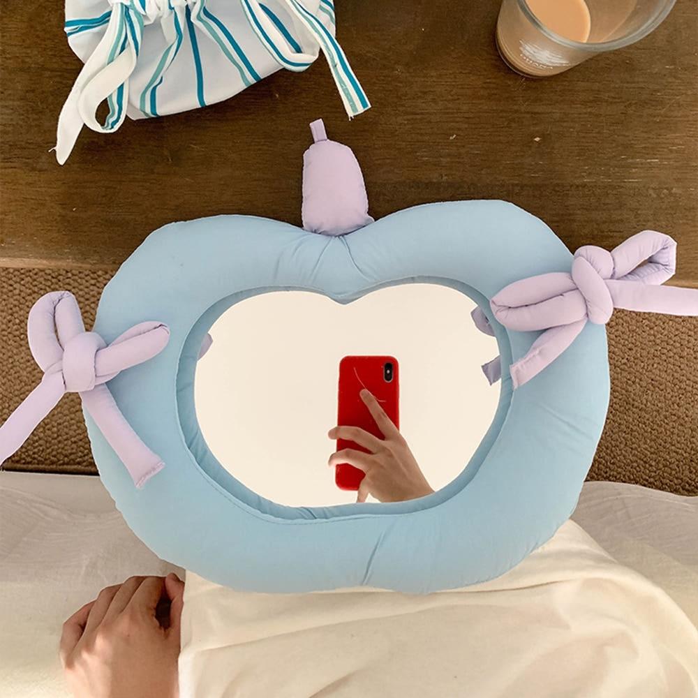 4type 콜렉트 키치 러블리 패딩거울 쿠션 행잉 인테리어 벽거울