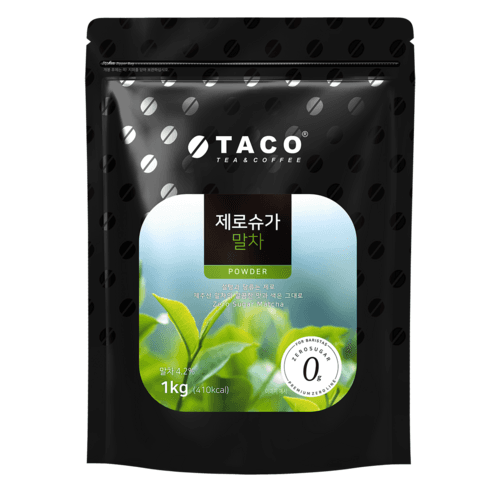 타코 제로슈가 말차 파우더, 1kg, 1개입, 1개