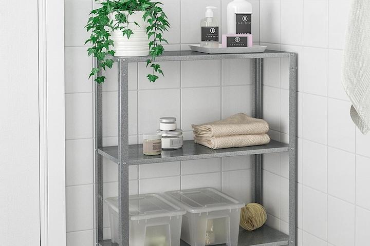 HYLLIS 휠리스 3단 아연도금 선반