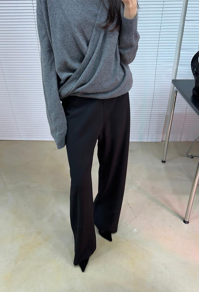 0214] 스프링 인밴딩 팬츠 : 드모어DEMORE