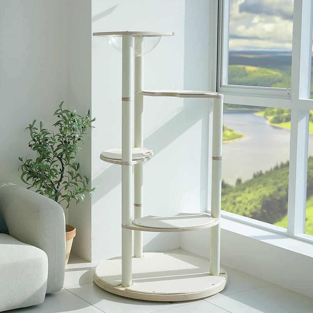 가또블랑코 아이언 루나 대형 캣타워 서클 타입