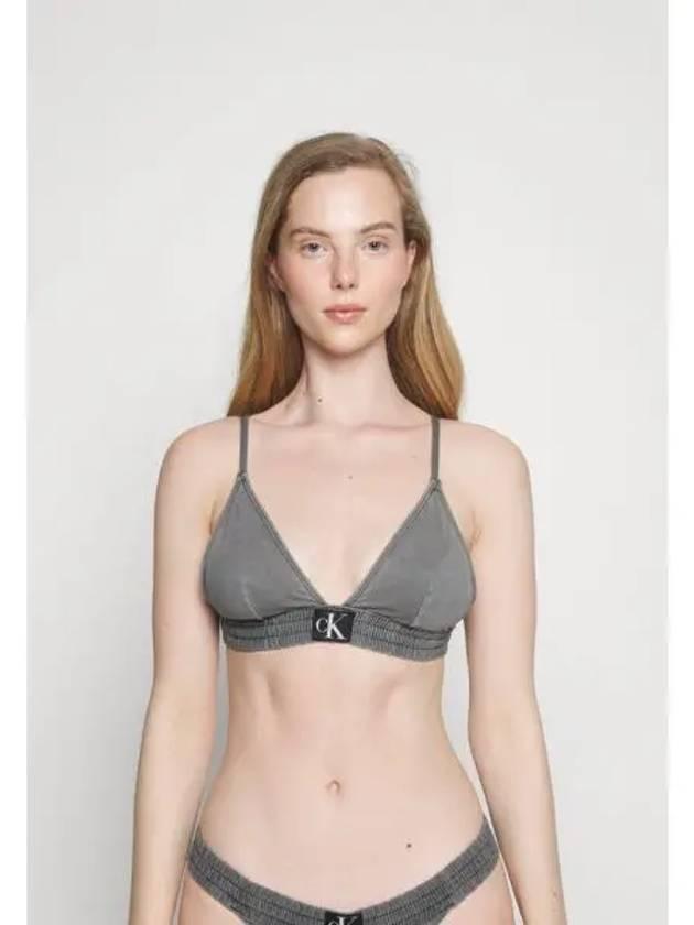 3149796 Calvin Klein 캘빈 클라인 수영복 고정 삼각대 비키니 상의 블랙   |   발란코드 [43791290]