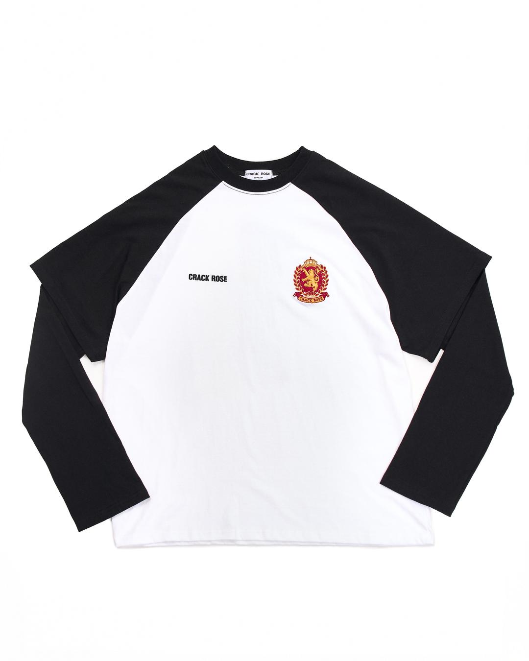 crackrose double layered t-shirt