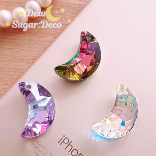 달 큐빅 팬던트