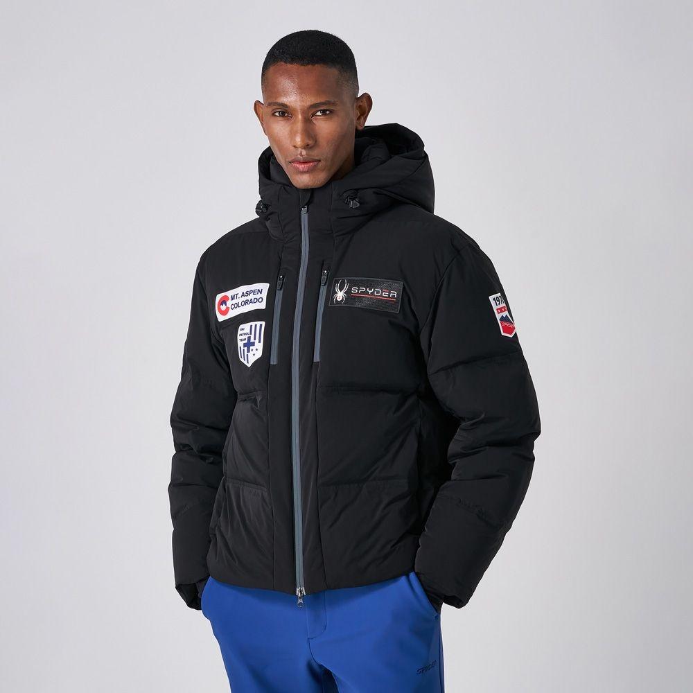 남성 패트롤 덕다운 푸퍼 패딩 SPJWCNDJ304MBLK