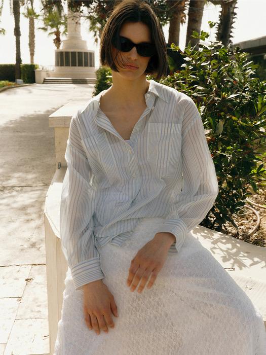 Stripe Long Shirt KW4MB2660_2COLOR