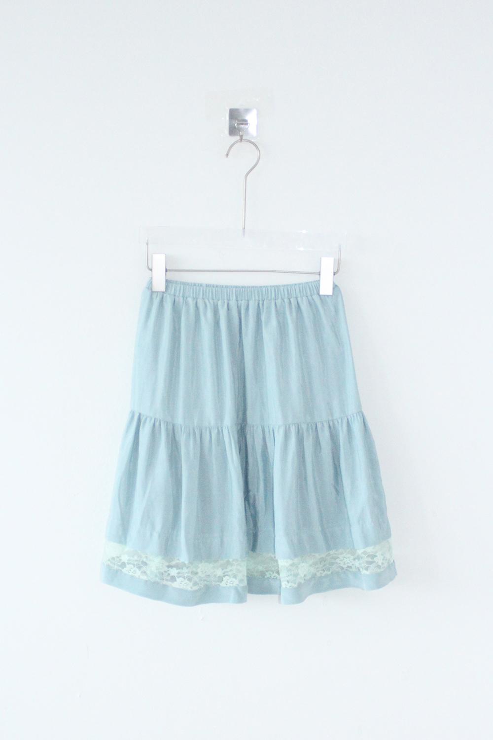 히피디피 silk flare skirt (3color)