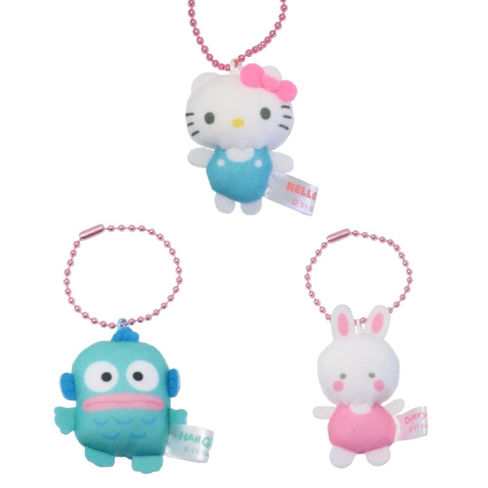 산리오 쁘띠 마스코트 볼체인 / 키티 마이멜로디 쿠로미 시나모롤 폼폼푸린 포챠코 쿠리링