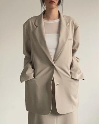 ludy welt pocket over blazer (2color)