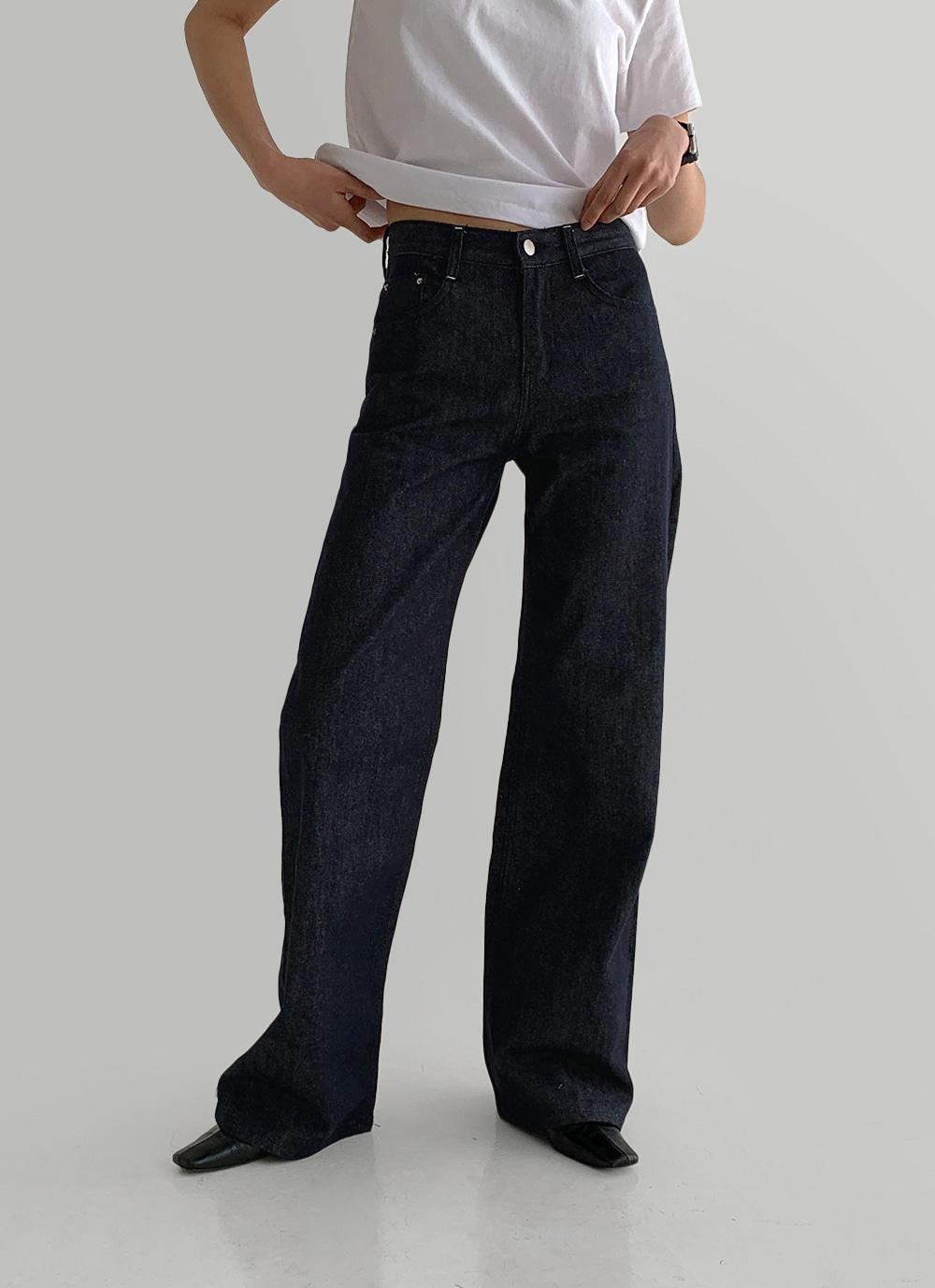 [자체제작] 라룸생지데님팬츠