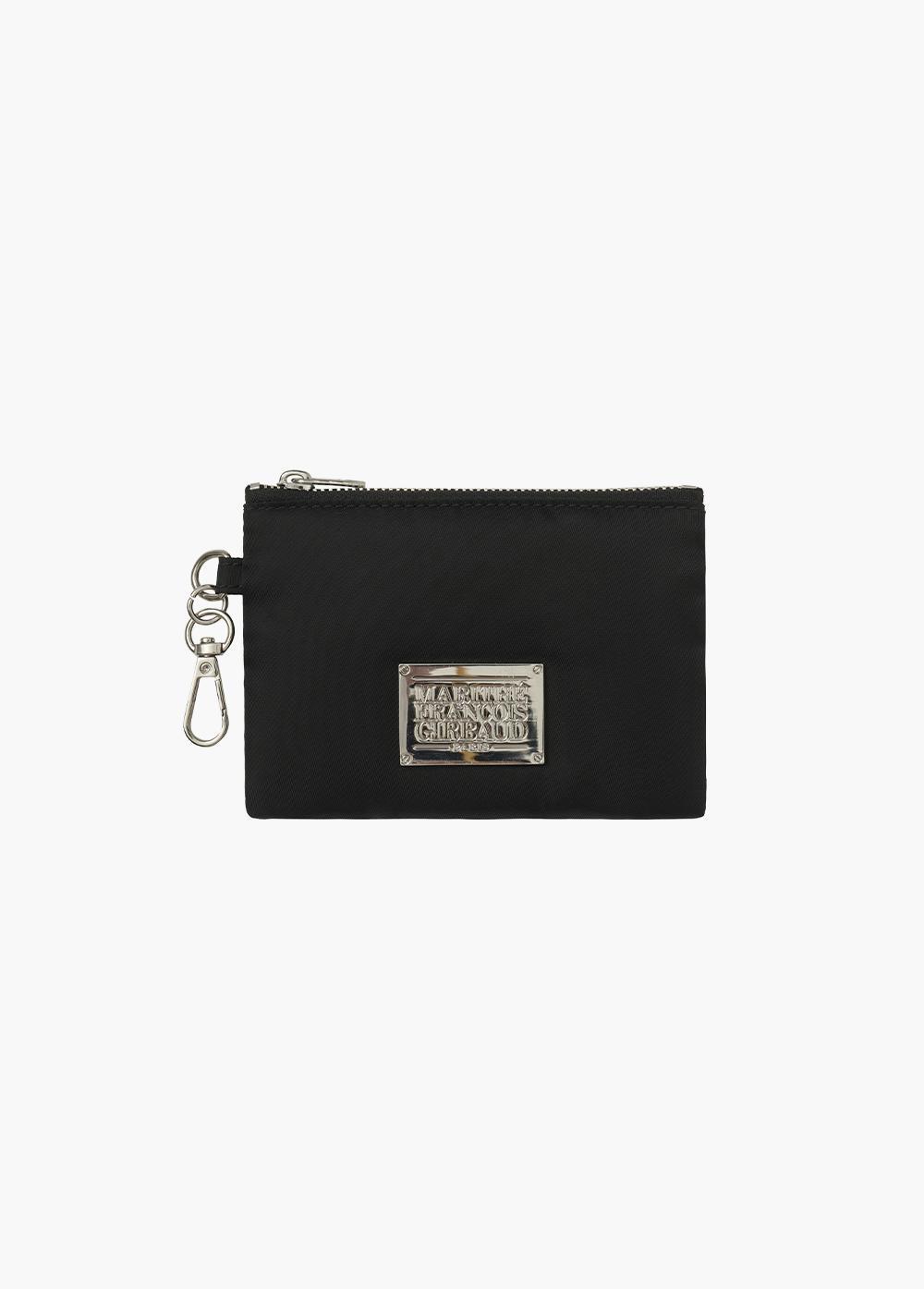 CLASSIC LOGO KEYRING POUCH black