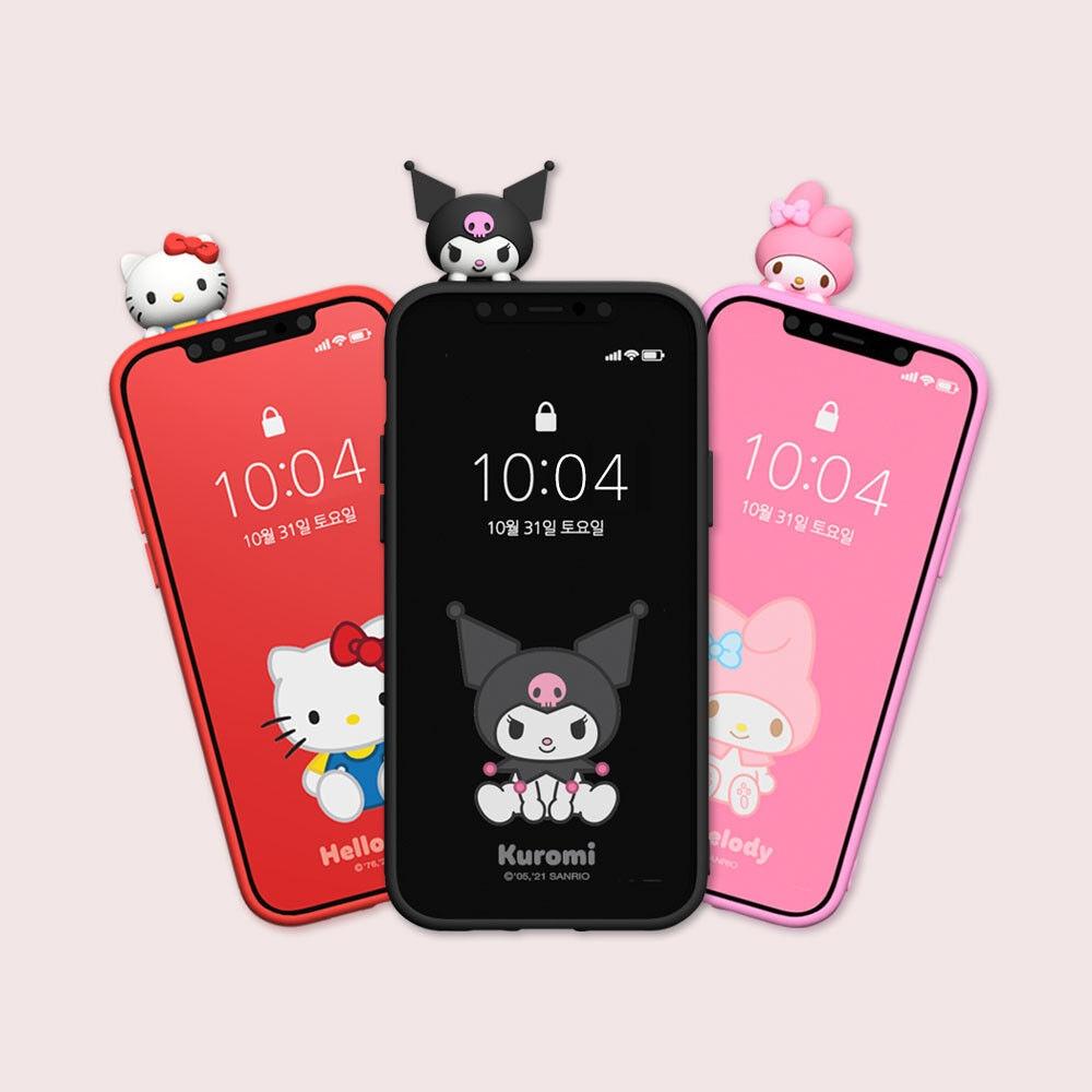 산리오캐릭터즈 피규어 컬러젤리 케이스
