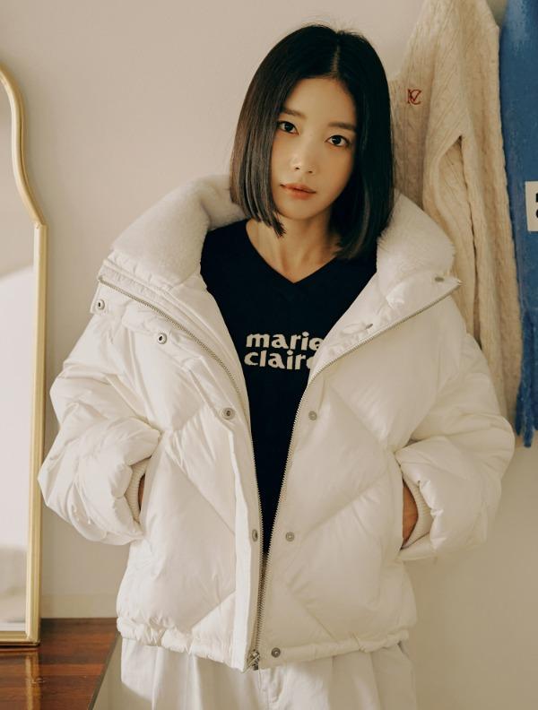 퍼 네크 퀼팅 구스 다운(MODDDW01MA)