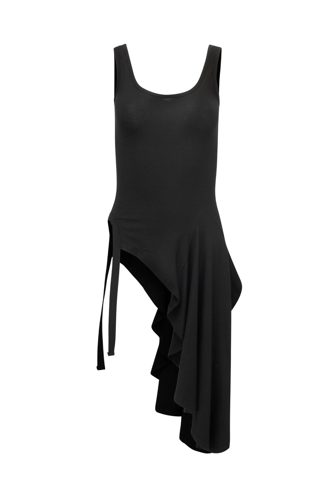 FLOW DROP SLEEVELESS BLACK