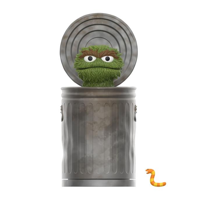 [KINKI ROBOT] Sesame Street ReAction Figures Wave 02 - Oscar The Grouch