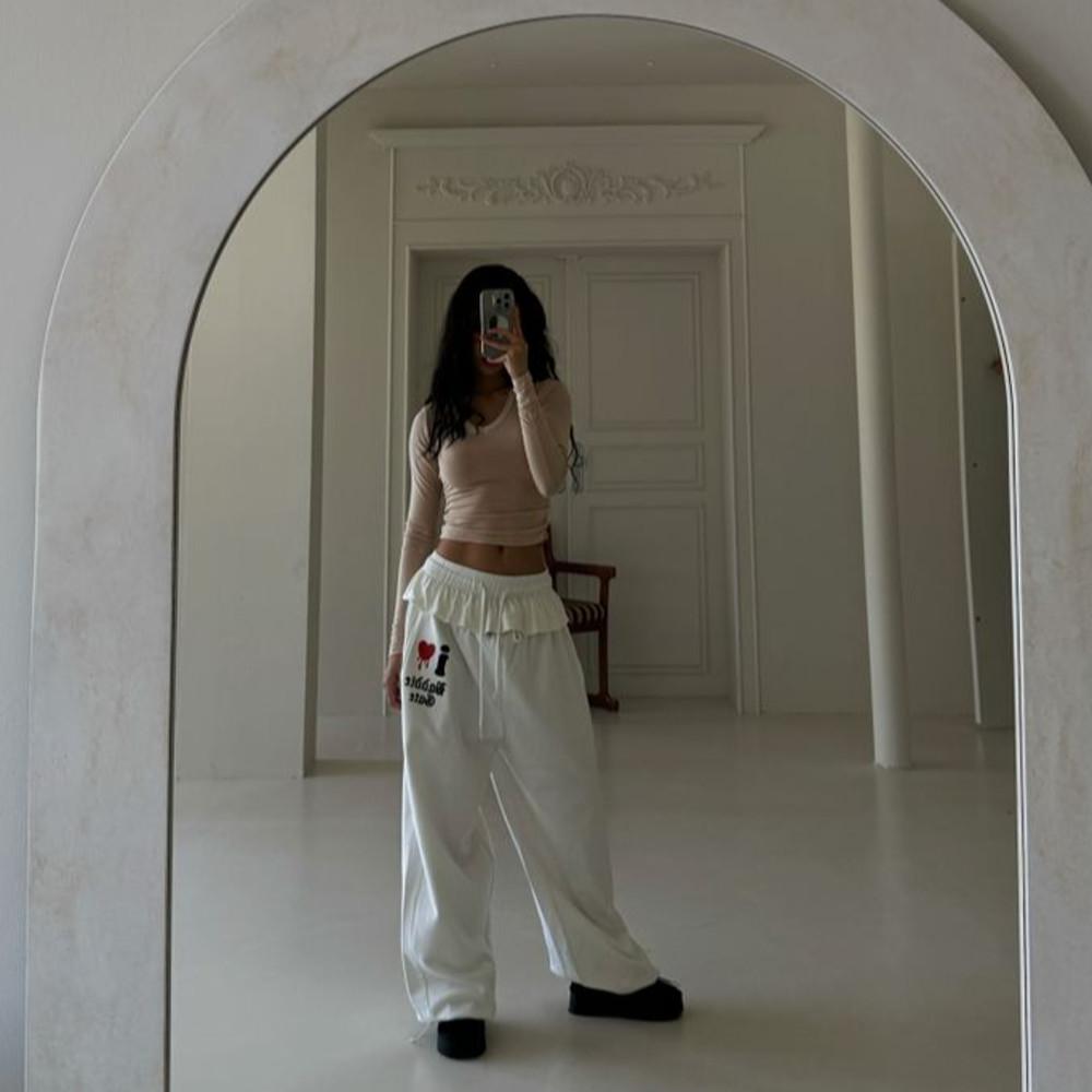 몽드 버드 와이드 팬츠