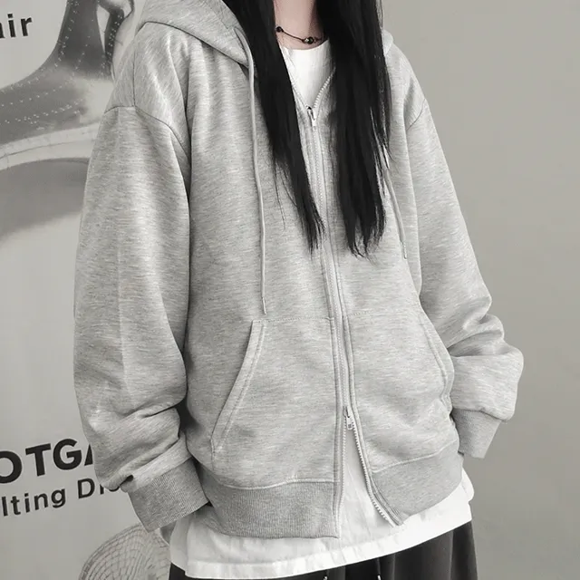 [후드의정석/2size🖤] 투웨이 특양면 오버핏 후드집업 3color