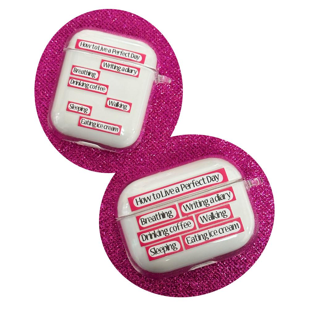 완벽한 하루 에어팟 케이스 AirPods(1,2세대,pro1세대)