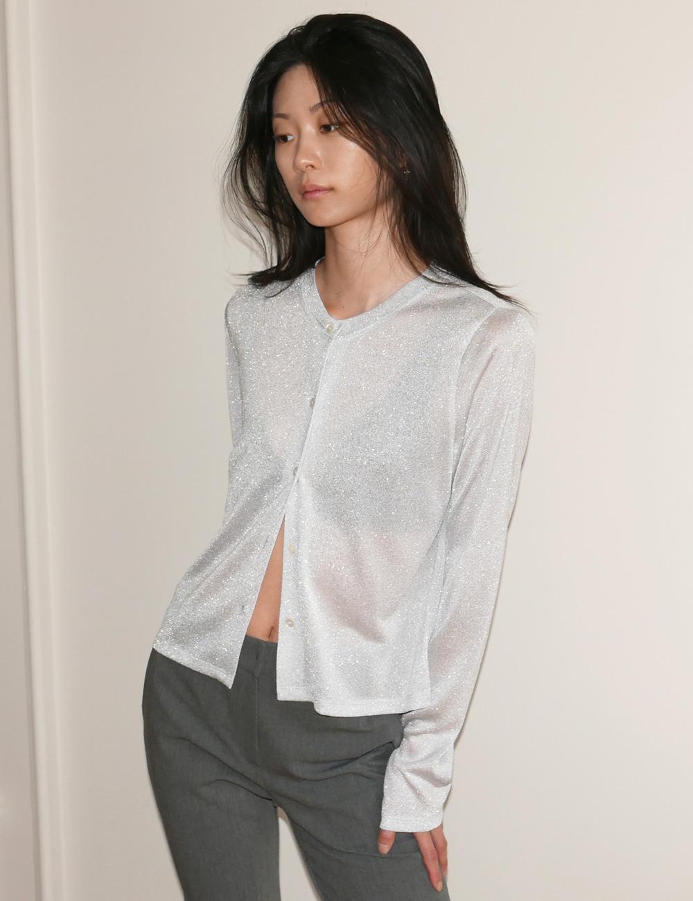 Summer Glow Cardigan_Silver *5/12일 발송