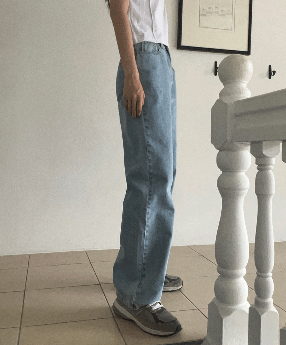 언유즈얼리 위드 와이드 데님 (2color)