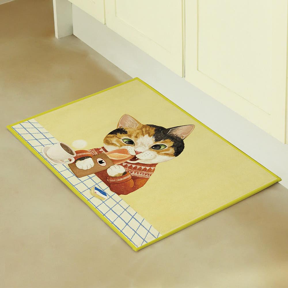 마이오운타임 발매트 욕실 현관 싱크대 미끄럼방지 PVC 주방매트 45x65