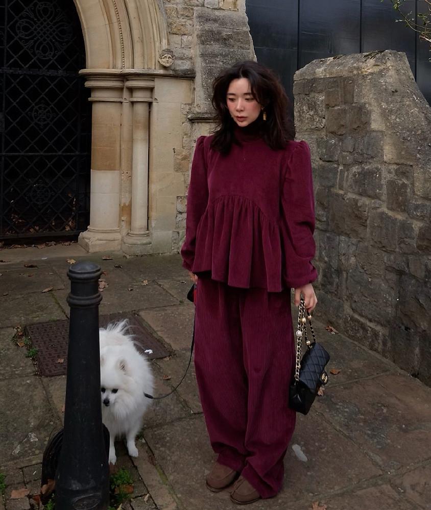 멀버리 코듀로이 팬츠