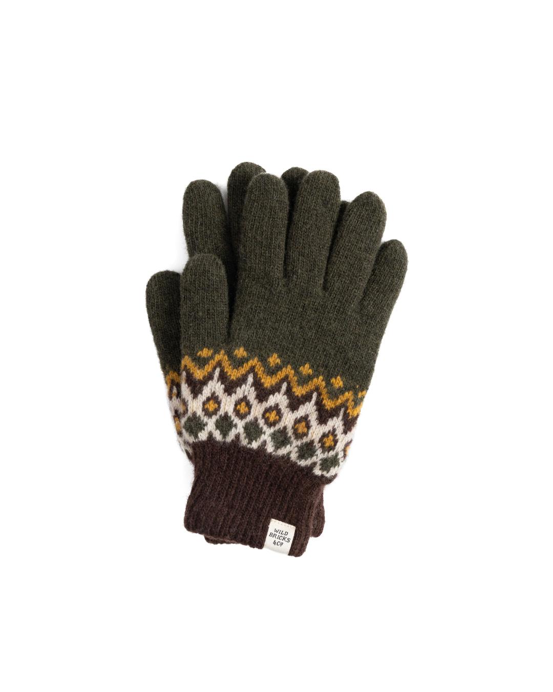 DK NORDIC GLOVES (olive green)