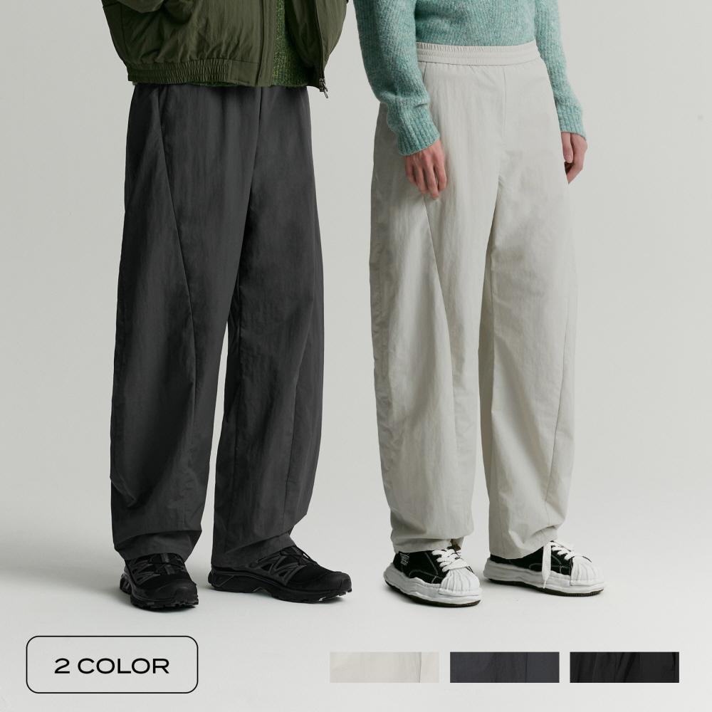 커브드 밴딩 나일론 팬츠 3 COLOR COOSPT211