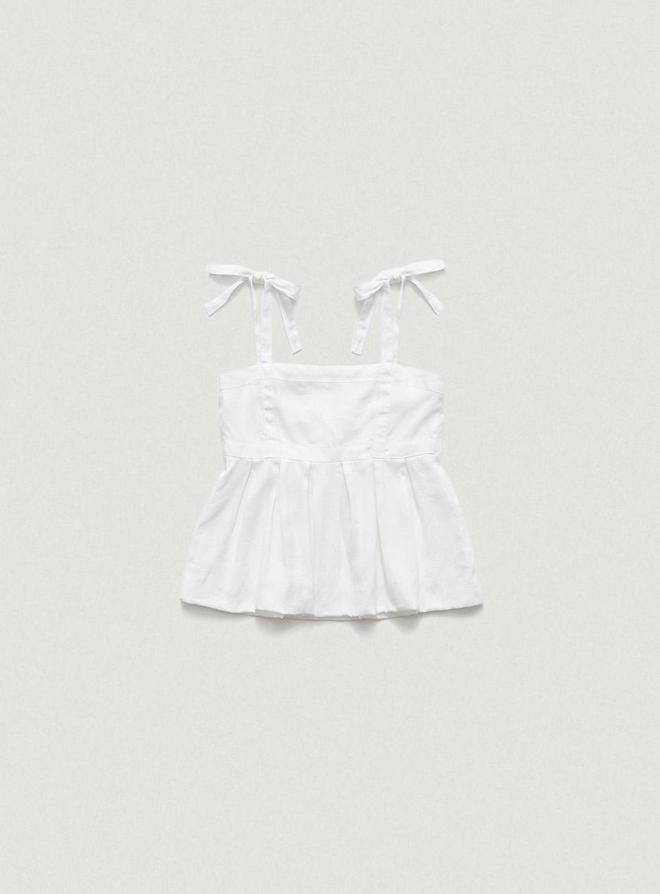 Inès Ribbon Strap Top