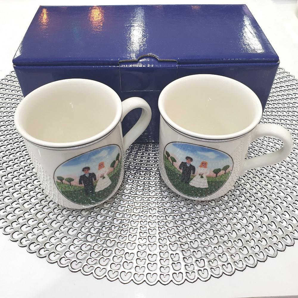 빌레로이앤보흐 디자인나이프 웨딩머그 2인선물세트 (빌보)