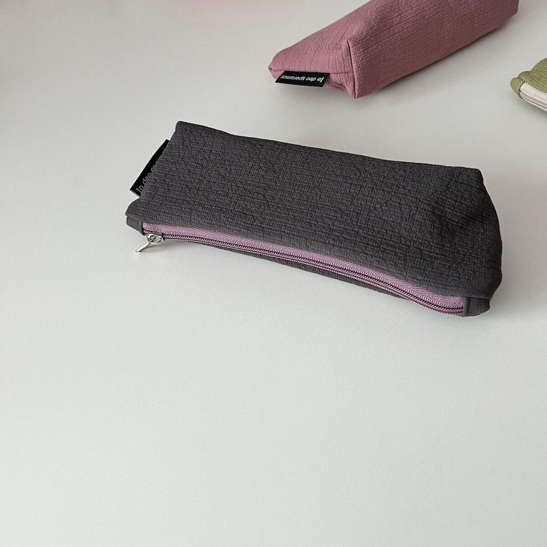 그래니 차콜 필통(granny charcoal pencil case)