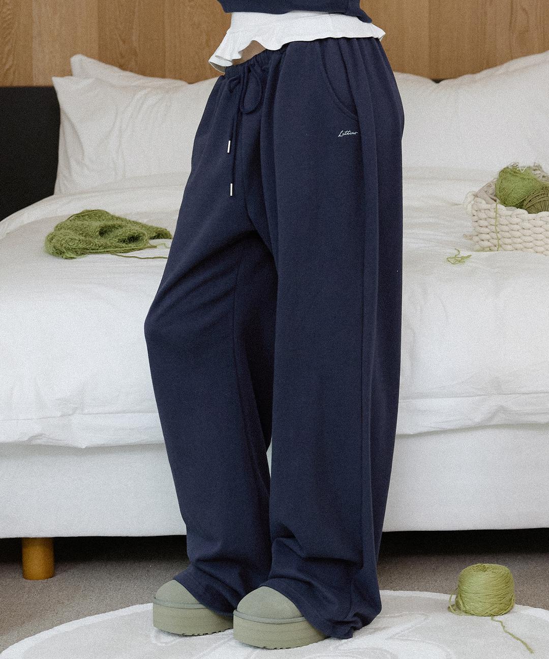 Letters Archive Sweatpants ( Navy )