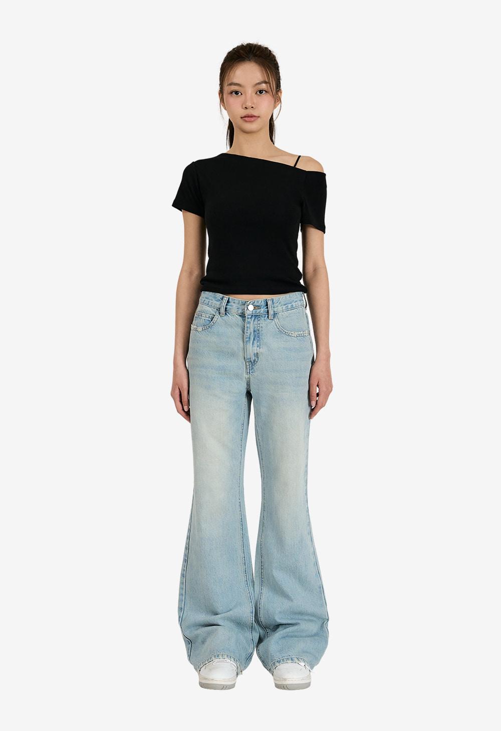 [CONCH DENIM] 솔리드 부츠컷 데님팬츠