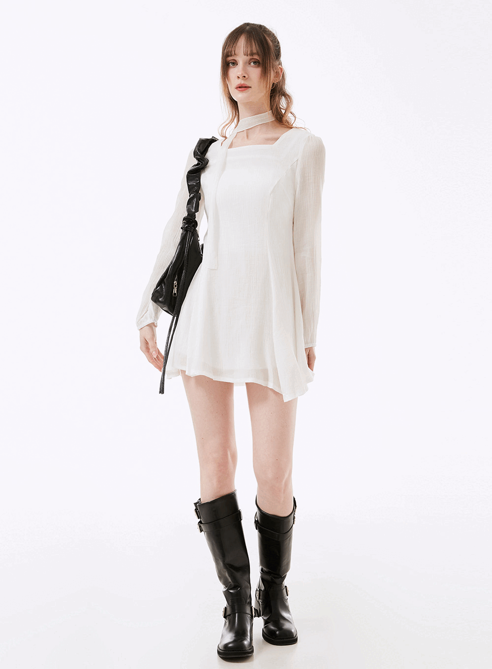 베이민 미니원피스 스카프 SET