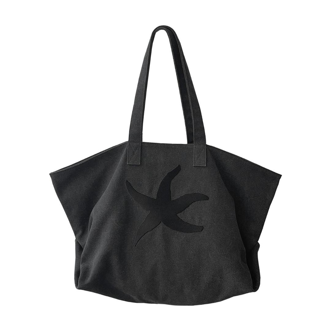 TCM starfish tote bag (black) (4/25 예약배송)