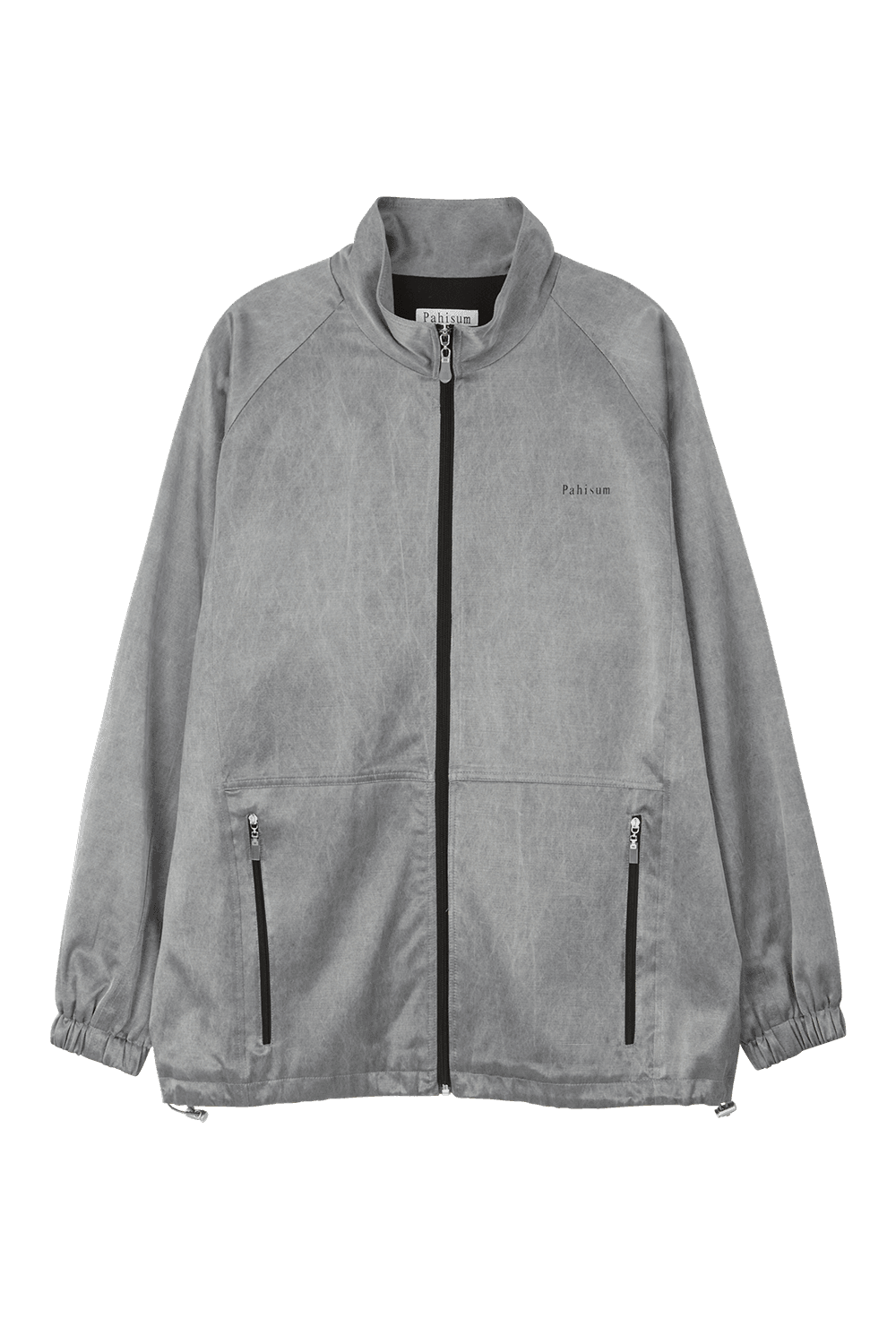 Oversized glossy jumper_deep gray