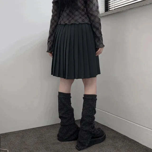 cookie pleated midi sk