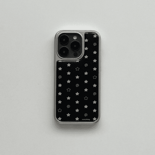 swirl star case - black epoxy