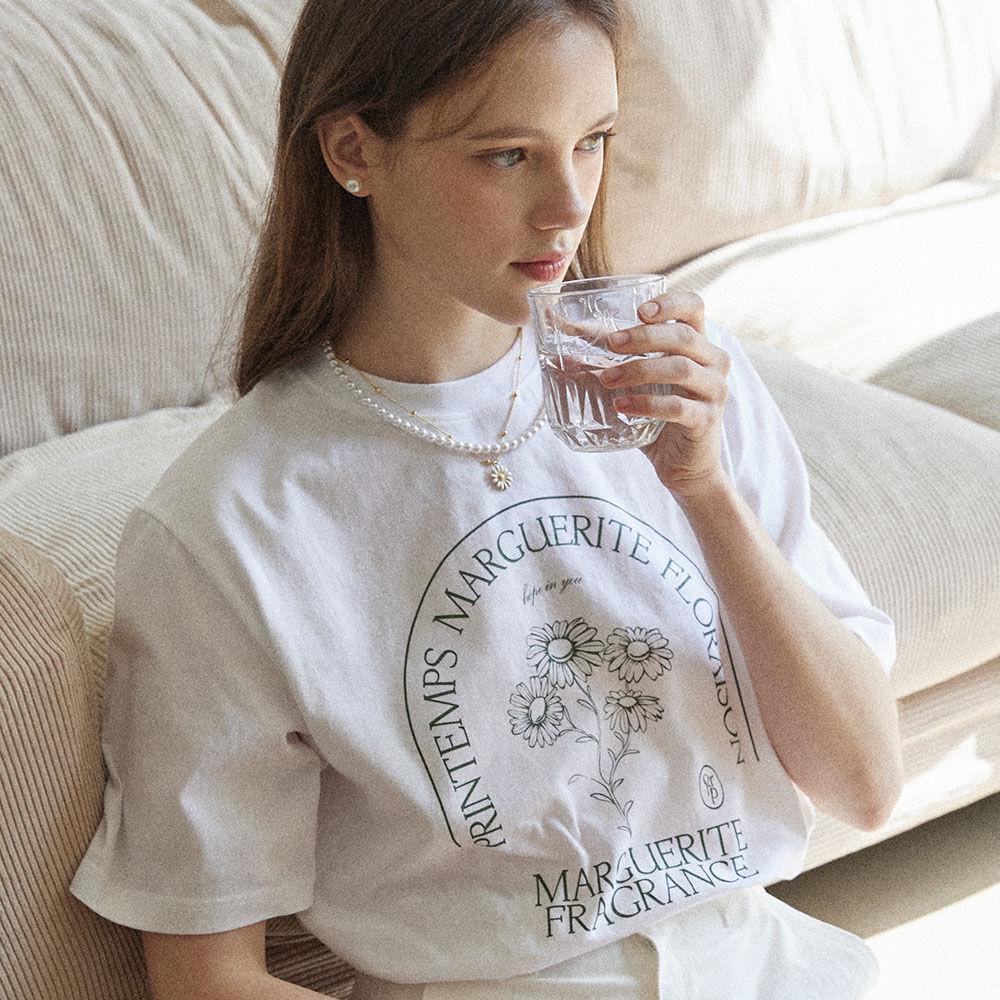 Marguerite T-shirt - White