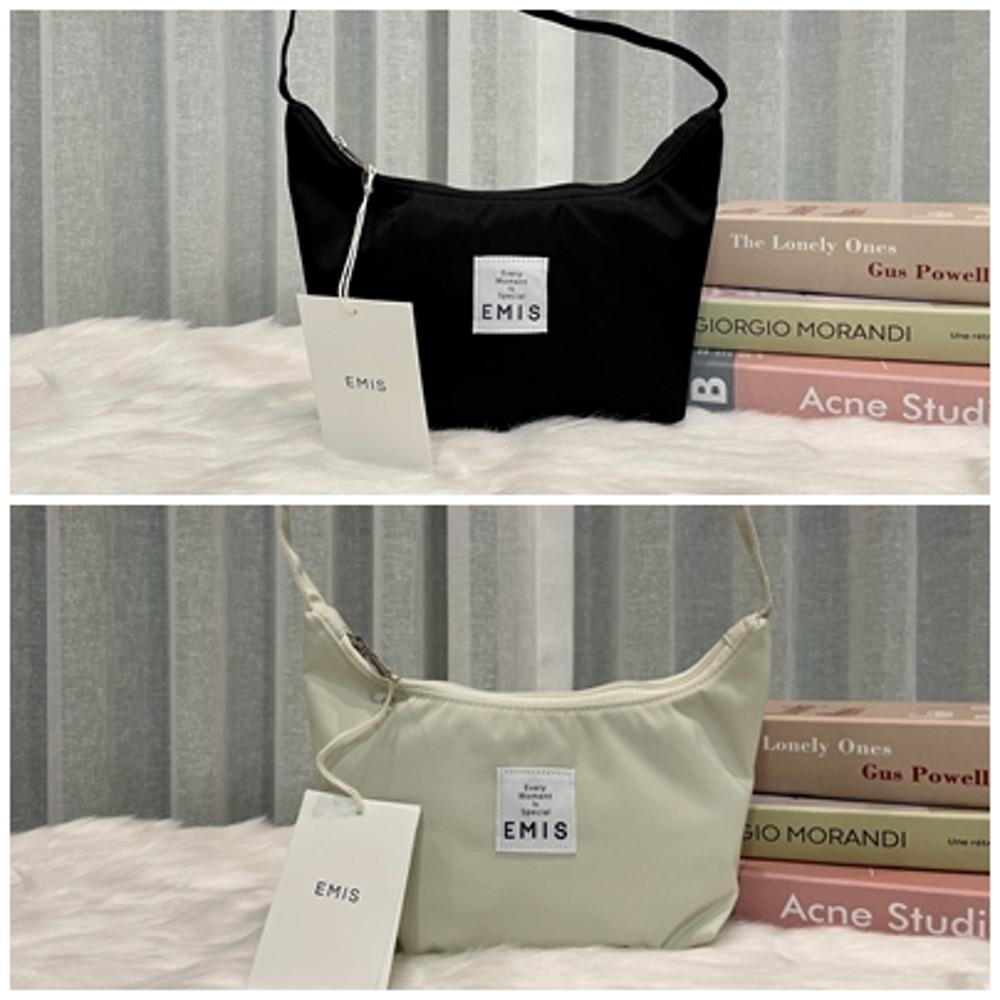 [국내배송] EMIS 이미스 호보백 에코백 가방 블랙 아이보리 화이트