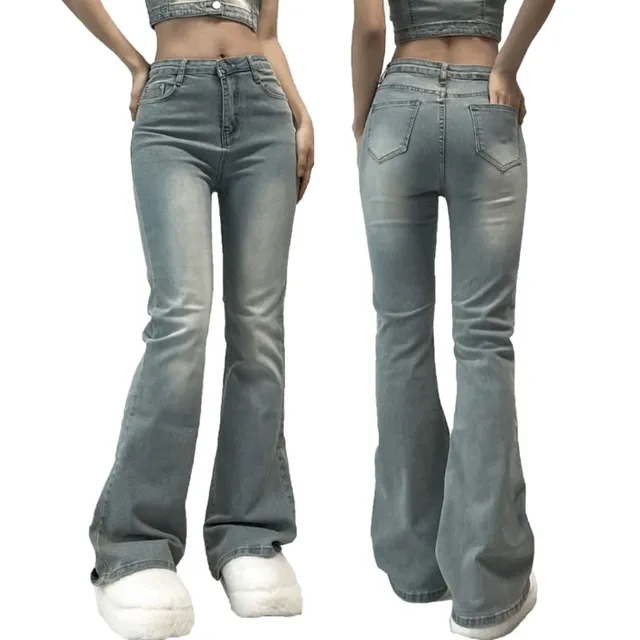 vintage washing bootcut denim!