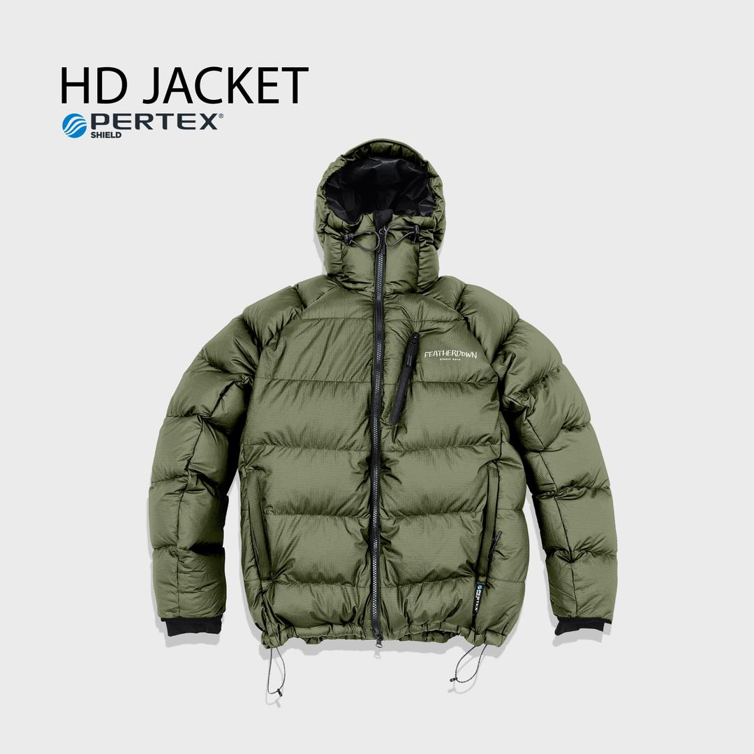 [FEATHERDOWN]HD SHIELD  & CAMOUFLAGE JACKET