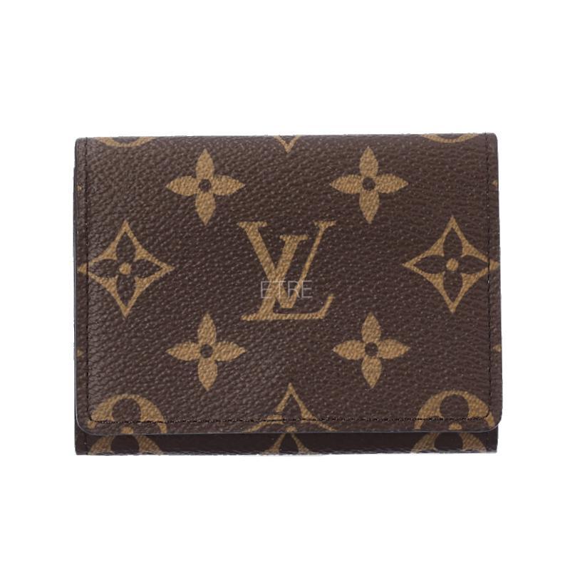 24FW 루이비통 엔벨로프 카르트 드 비지트 모노그램 카드지갑 지갑 M63801 N63338