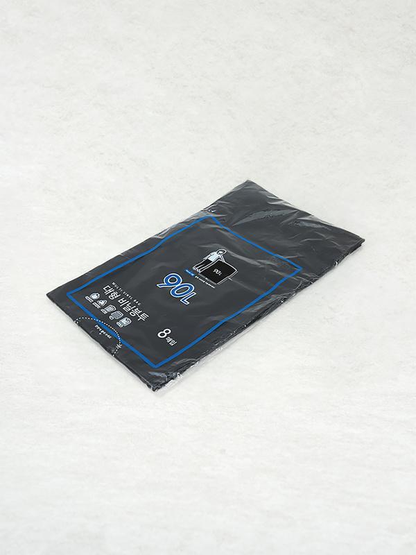대형 비닐봉지 블랙 90L 8매