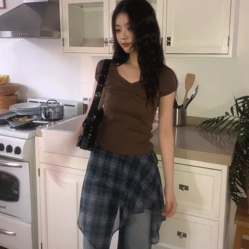 [NEW🌷봄신상]  리제 퍼프 반팔티 (5color)
